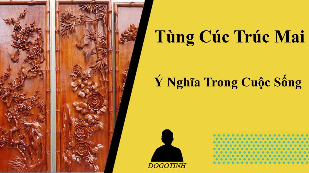 tranh tứ quý tùng cúc trúc mai 1